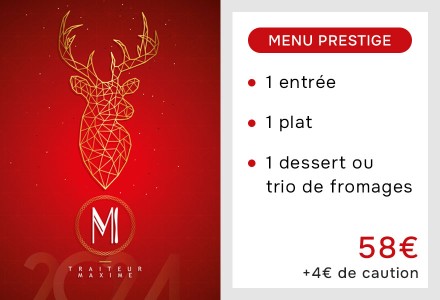 Le menu prestige