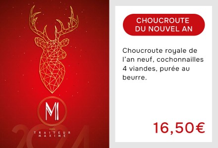 Menu Choucroute royale de...